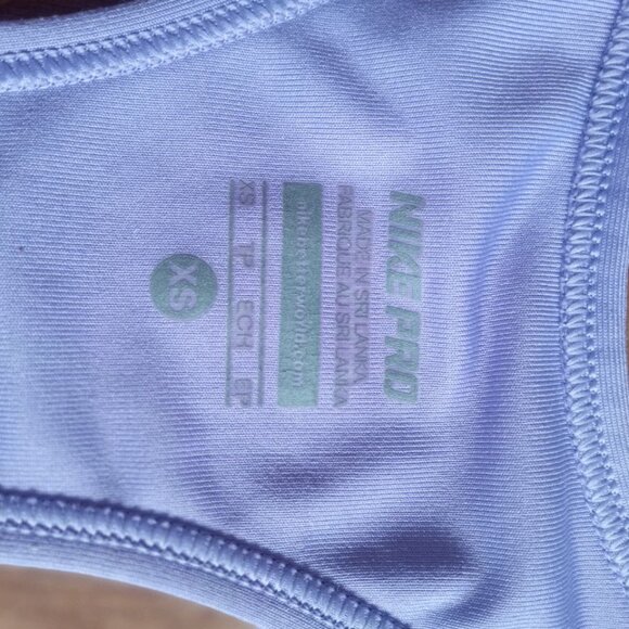 Nike Pro Sports Bra Violet - Picture 4 of 5